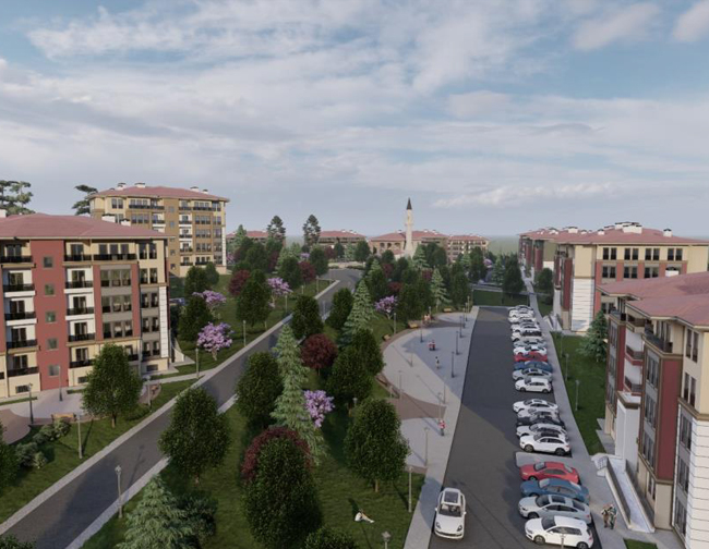 Başakşehir 306 Konut, 11 Dükkan, 1 Cami